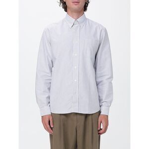 Sebago Men Sebago Striped Cotton Poplin Shirt With Button-Down Collar